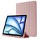 Mobigear Tri-Fold Gel iPad Air 11 Zoll (2026) Hülle TPU,Kunstleder Klapphülle + Stifthalter - Pink