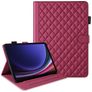 Mobigear Diamond Samsung Galaxy Tab S10 FE Plus Hülle Klapphülle - Rot