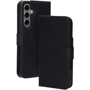 Mobiparts Classic Wallet Samsung Galaxy S24 FE Hülle Klapphülle Geldbörse - Schwarz