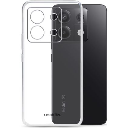 Mobilize Gelly Transparent POCO X6 TPU (flexibel) Backcover - Transparent