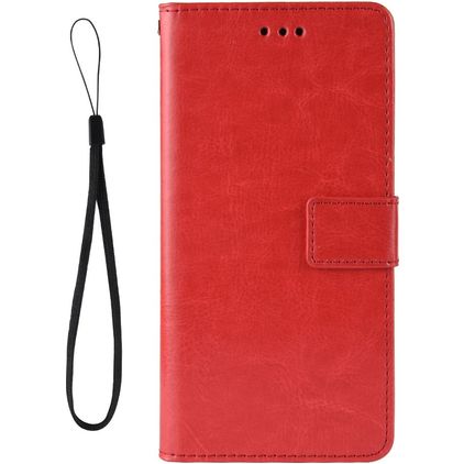 Mobigear Wallet Samsung Galaxy S20 FE Hülle Klapphülle Geldbörse - Rot