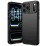 Mobigear Brushed Slim iPhone 18 Pro Max Hülle Flexibles TPU Backcover - Schwarz