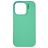 Nudient Base iPhone 16 Pro Max Silikon Hülle Backcover - Mint Green