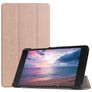 Mobigear Tri-Fold Lenovo Tab E8 Hülle Klapphülle - Roségold