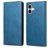 Mobigear Wallet iPhone 16 Hülle Klapphülle Geldbörse - Blau