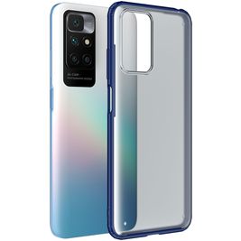 Mobigear Shockproof Xiaomi Redmi 10 4G Hülle Hardcase Backcover Stoßfest - Dunkelblau