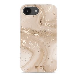 MIO iPhone 16e MagSafe Hülle Hardcase Backcover - Gold Marble