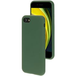 Mobiparts iPhone SE (2022) Silikon Hülle Backcover - Forest Green