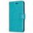 Mobigear Wallet Samsung Galaxy A20e Hülle Klapphülle Geldbörse - Türkis