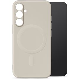 My Style Protective Flex Samsung Galaxy S25 Plus MagSafe Hülle Flexibles TPU Backcover - Antique White