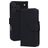Mobiparts Wallet iPhone 17 Pro Max MagSafe Hülle Echtes Leder Klapphülle Geldbörse - Schwarz