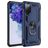 Mobigear Armor Ring Samsung Galaxy S20 FE Hülle Hardcase Backcover Stoßfest mit Ringhalter - Blau