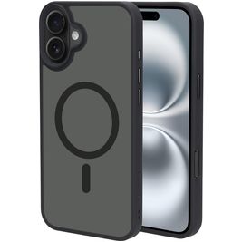 Mobiparts Hardcover iPhone 16 Plus MagSafe Hülle Hardcase Backcover - Satin Black