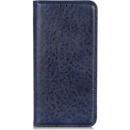Mobigear Classic Elegance Motorola Moto G60s Hülle Klapphülle Geldbörse - Blau