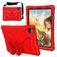 Mobigear Butterfly iPad Air 11 Zoll (2026) Hülle EVA Schaum Backcover + Schulterträger + Ständer - Rot