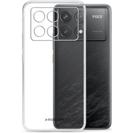 Mobilize Gelly POCO F6 Pro Hülle Flexibles TPU Backcover - Schwarz