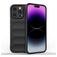 Mobigear Bumpy iPhone 15 Pro Max Hülle Flexibles TPU Backcover - Schwarz