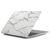 Mobigear Marble MacBook Pro 16 Zoll (2019-2020) Hardcase Hülle MacBook Case - Weiß - Model A2141