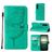Mobigear Butterfly Sony Xperia 1 IV Hülle Klapphülle Geldbörse - Grün