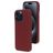 Mobiparts iPhone 15 Pro Max Silikon Hülle Backcover - Plum Red