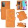Mobigear Slim Magnet Samsung Galaxy A52s 5G Klapphülle Portemonnaie - Cognac