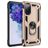 Mobigear Armor Ring Samsung Galaxy S20 FE Hülle Hardcase Backcover Stoßfest mit Ringhalter - Gold