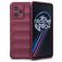 Mobigear Bumpy Realme 9 Pro Plus Hülle Flexibles TPU Backcover - Weinrot