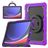 Mobigear RingGuard Samsung Galaxy Tab S10 Ultra Hülle Kunststoff / Silikon Backcover + Stylus-Halter + Schultergurt + Ständer - Lila