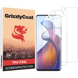 GrizzlyCoat Motorola Edge 30 Fusion Hydrogel TPU Displayschutz - Hüllenfreundlich (2er Pack)