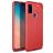 Mobigear Luxury Samsung Galaxy M51 Hülle Flexibles TPU Backcover - Rot