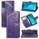 Mobigear Butterfly HONOR 9X Lite Klapphülle Portemonnaie - Lila