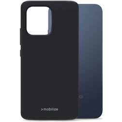 Mobilize Rubber Gelly OPPO Reno 15 F Hülle Flexibles TPU Backcover - Schwarz