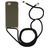 Mobigear Lanyard iPhone SE (2022) Flexibles TPU Handykette - Grün