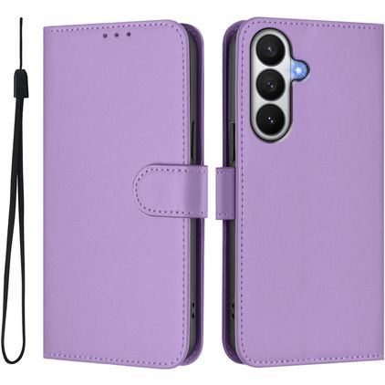Mobigear Urban Wallet Samsung Galaxy S26 Hülle Klapphülle Geldbörse - Lila