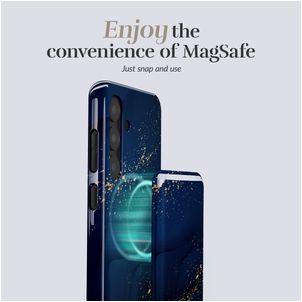 MIO Kartenetui - 3 Karten - MagSafe Kompatibel - Midnight Sparkle