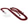 Mobiparts Phonecord Universal-Handykette einstellbar - Plum Red