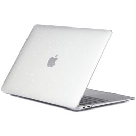 Mobigear Sparkle MacBook Air 13 Zoll (2010-2019) Hardcase Hülle MacBook Case - Transparent - Model A1369 / A1466