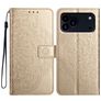 Mobigear Mandala iPhone 18 Pro Klapphülle Portemonnaie - Gold