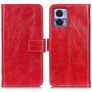 Mobigear Basic Motorola Edge 30 Neo Hülle Klapphülle Geldbörse - Rot