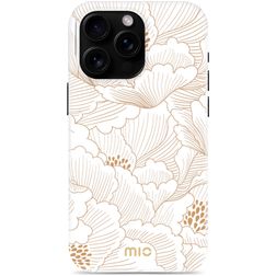 MIO iPhone 16 Pro Max MagSafe Hülle Hardcase Backcover - White Roses