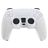 Mobigear Classic Dünn Playstation 5 controller Hülle Flexibles Silikon - Weiß