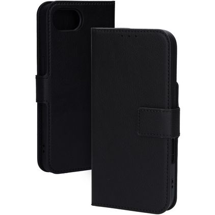 Mobiparts Classic Wallet iPhone 16e MagSafe Hülle Klapphülle - Schwarz