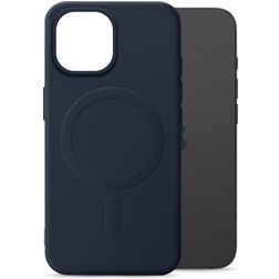 My Style Protective Flex iPhone 14 MagSafe Hülle Flexibles TPU Backcover - Marineblau