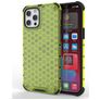 Mobigear Honeycomb iPhone 13 Pro Max Hülle Hardcase Backcover Stoßfest - Grün
