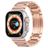 Mobigear Berlin Edelstahl Apple Watch Armband Faltschließe - 49/46/45/44 mm - Roségold