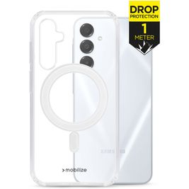 Mobilize Naked Protection Durchsichtig Samsung Galaxy A57 MagSafe Hülle Hardcase Backcover Stoßfest - Transparent