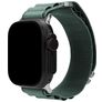 Mobilize Alpine Nylon Apple Watch Armband Dornschließe - 42/41/40/38 mm - Grün