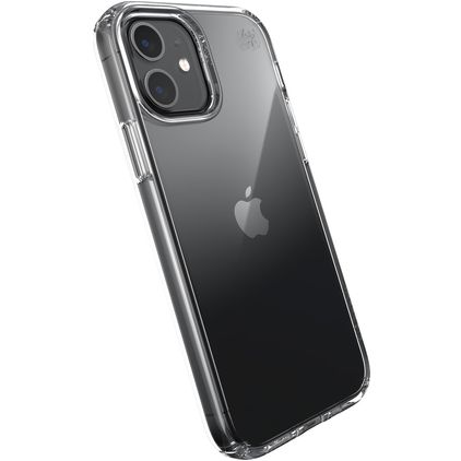 Speck Presidio Perfect Clear Durchsichtig iPhone 12 Hülle Hardcase Backcover Stoßfest - Transparent