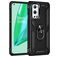 Mobigear Armor Ring OnePlus 9 Pro Hülle Hardcase Backcover Stoßfest mit Ringhalter - Schwarz