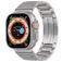 Mobigear Berlin Edelstahl Apple Watch Armband Faltschließe - 42/41/40/38 mm - Silber